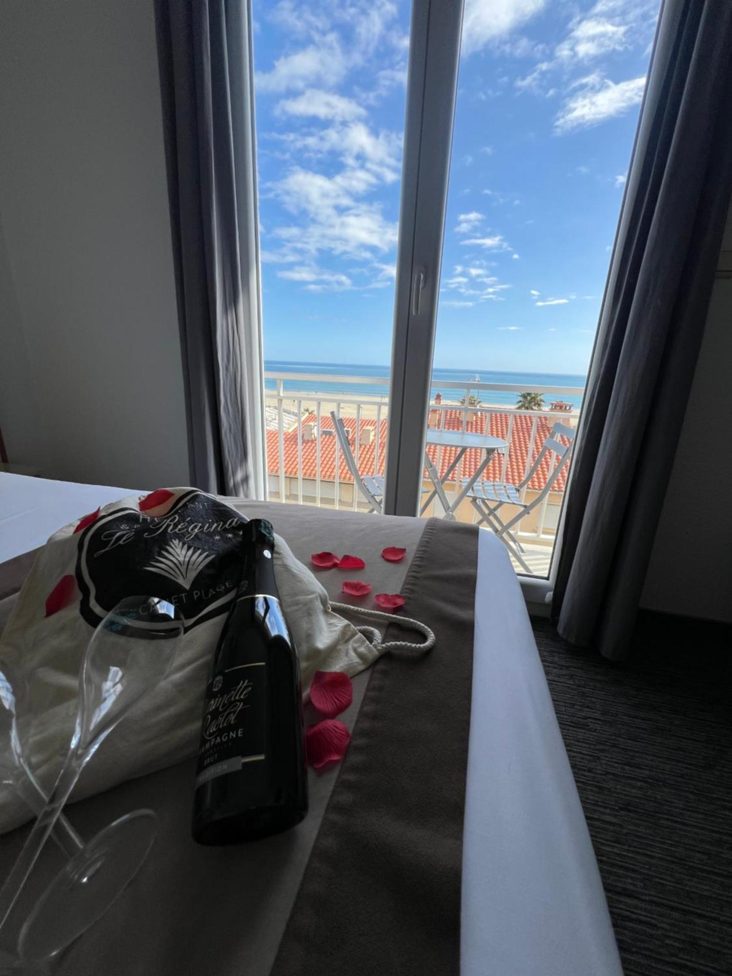 Le Regina Hotel Et Restaurant Canet-Plage Ngoại thất bức ảnh